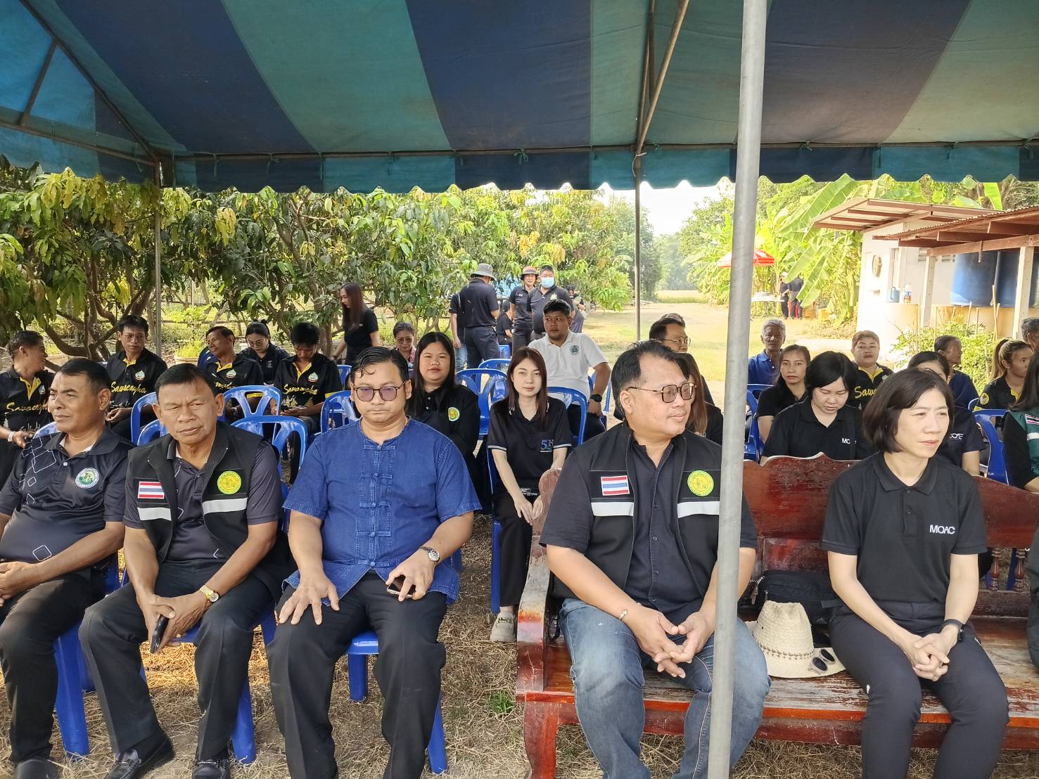 title - กิจกรรมเกี่ยวข้าวและติดตามผลการดำเนินงาน โครงการ “อ่างทอง ทำนาวิถีใหม่ ไร้ข้าวดีด ทำนาดี ปีละ 2 ครั้ง”